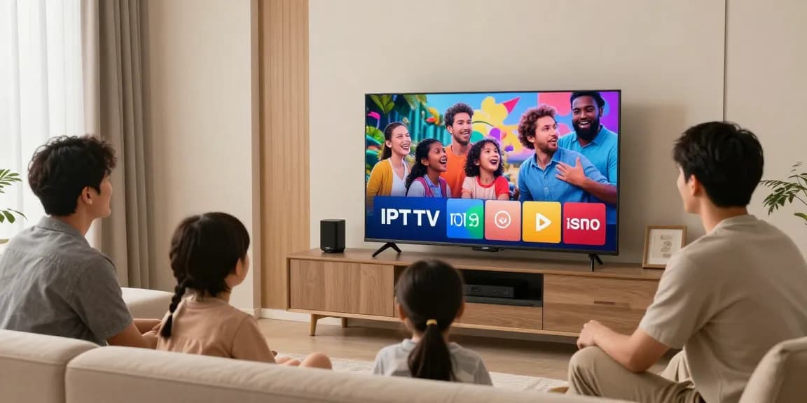 Trusted IPTV UK provider assisting local family with home entertainment setup, ensuring a quality service.