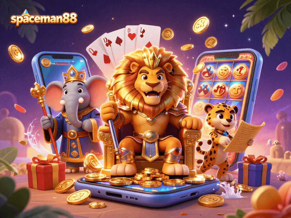 Experience thrilling jackpots with spaceman88's dynamic casino adventure featuring vibrant slot games.