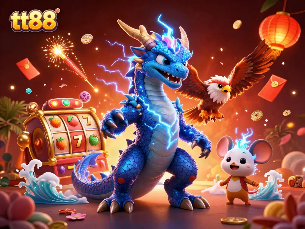 Experience thrilling action at tt88 with dynamic slots and energetic casino characters.