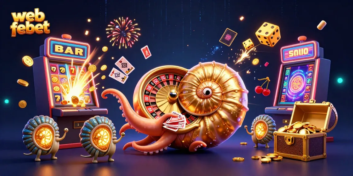 Win big at web febet with our exclusive 3D casino illustration featuring slots and gameplay excitement.