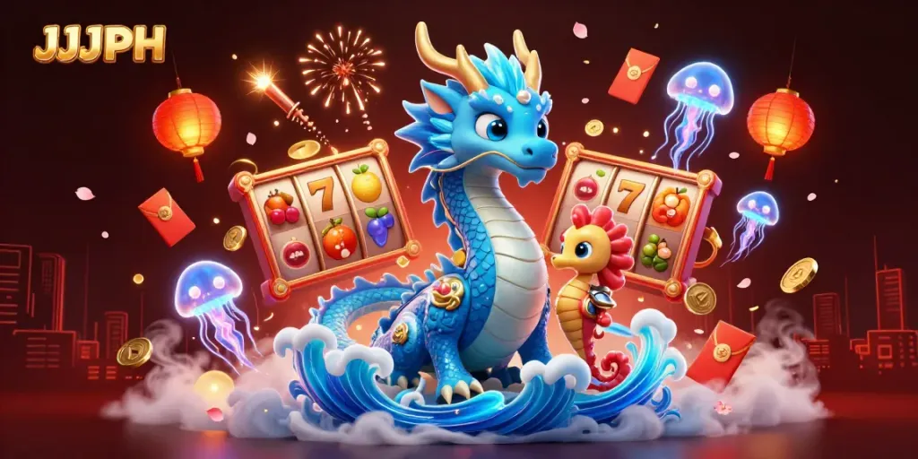 Engage with JJJPH's vibrant online gaming universe featuring dynamic casino elements.