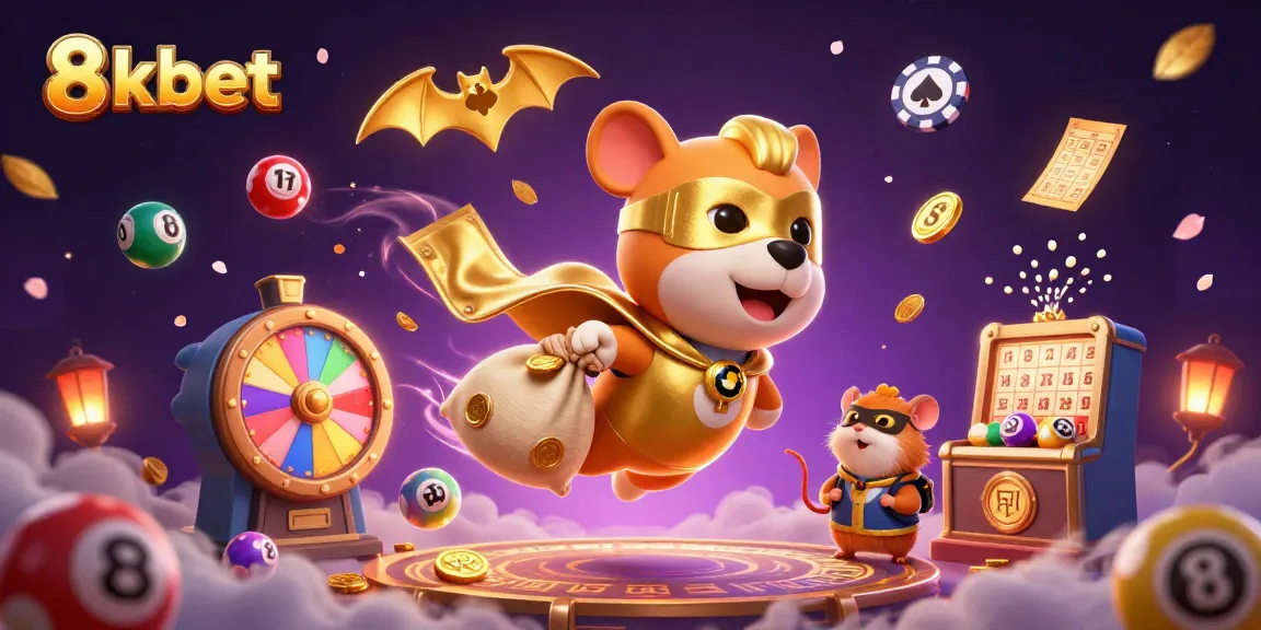 Experience thrilling gameplay at 8xbet with vibrant characters and dynamic gambling elements.