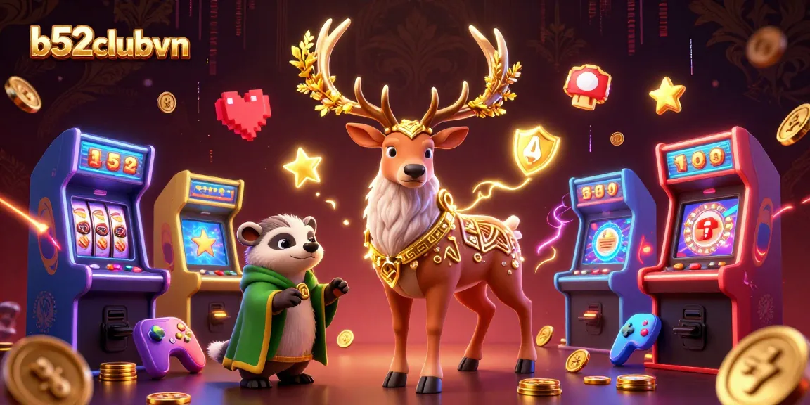 Engage with thrilling gameplay at b52clubvn as players explore vibrant slot machines and lively casino elements.