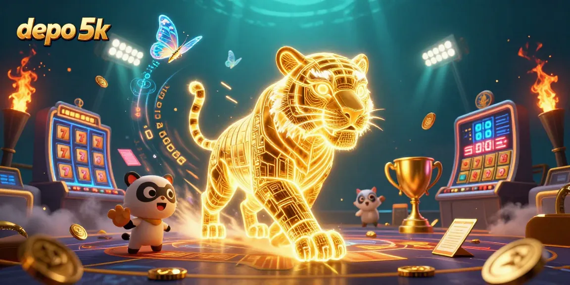Experience thrilling wins at depo 5k with captivating slot games and golden rewards.